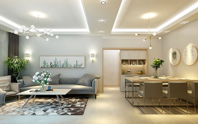 掌握客餐廳分隔技巧，讓空間更協(xié)調(diào)！