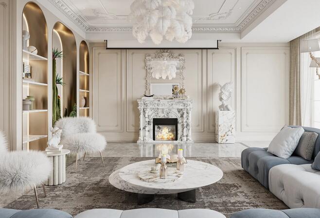 典雅大氣的法式裝修風(fēng)格你喜歡嗎？