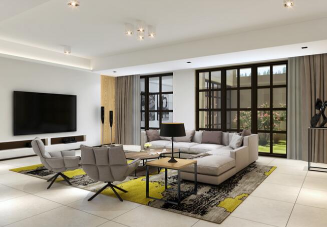 客廳裝修時，地磚的顏色如何選擇？