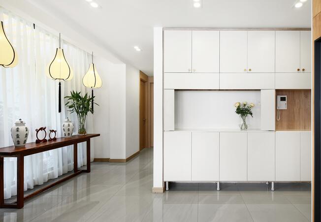 4種不同的玄關(guān)裝修設(shè)計(jì)方案