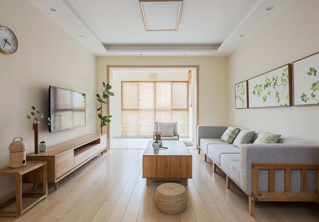 開門就是客廳的房子怎么裝修？