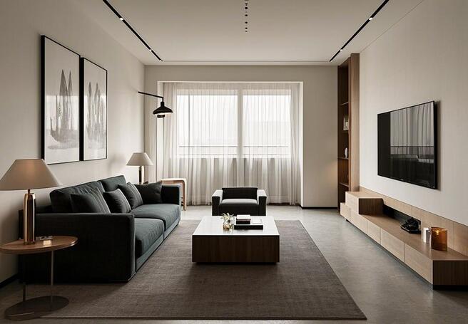 精妙軟裝搭配，讓現(xiàn)代簡(jiǎn)約風(fēng)住宅變身舒適理想港灣