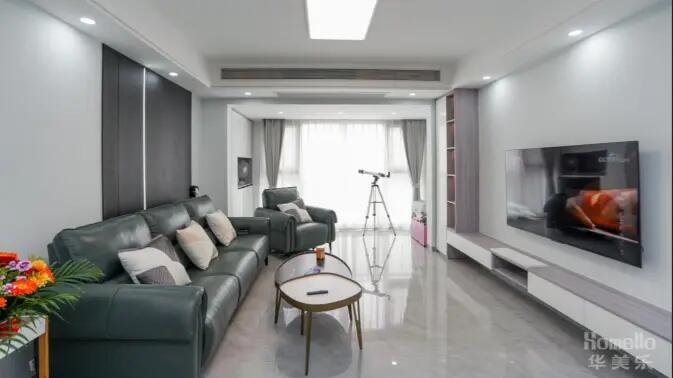 北歐風(fēng)客餐廳實(shí)拍：清新治愈的通透空間，簡(jiǎn)約舒適的生活美學(xué)！