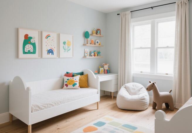 兒童房安全裝修指南：7個(gè)必看細(xì)節(jié)，從布局到材料全把關(guān)
