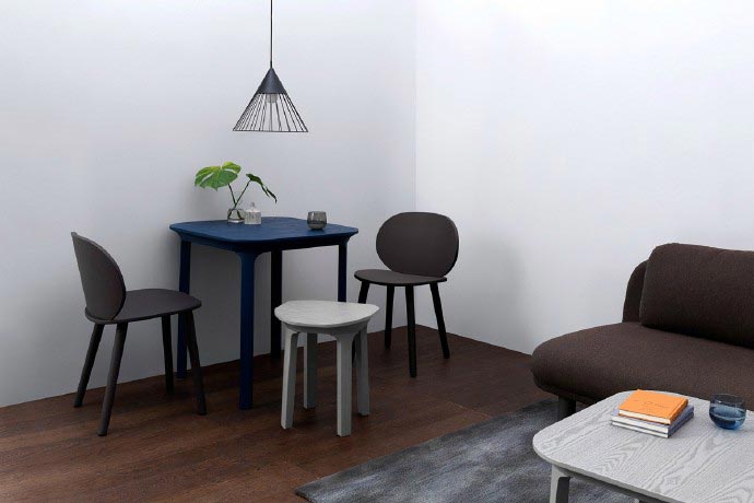 極簡風餐廳餐桌設計，簡約到極致也是一種美