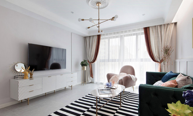 110平美式混搭的小情趣，美的一塌糊涂