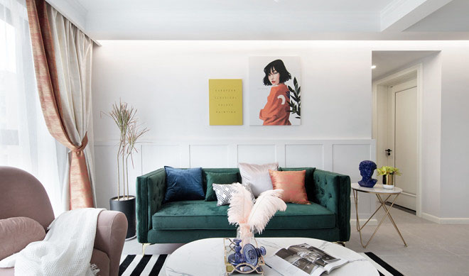 110平美式混搭的小情趣，美的一塌糊涂