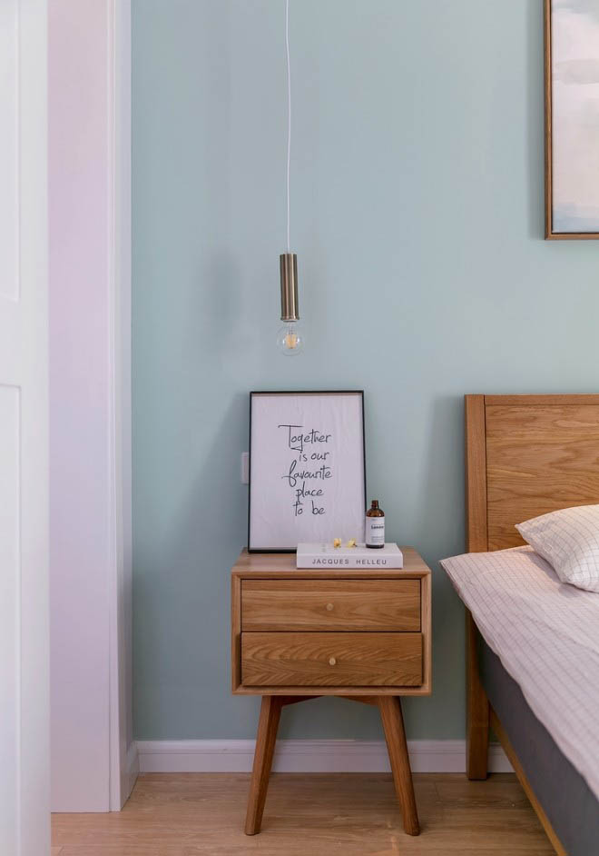 98平北歐風家裝案例，簡單實用最好！