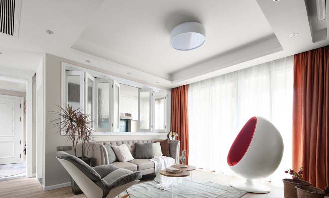 130平簡約風(fēng)家裝，將紛紛擾擾拋在腦后