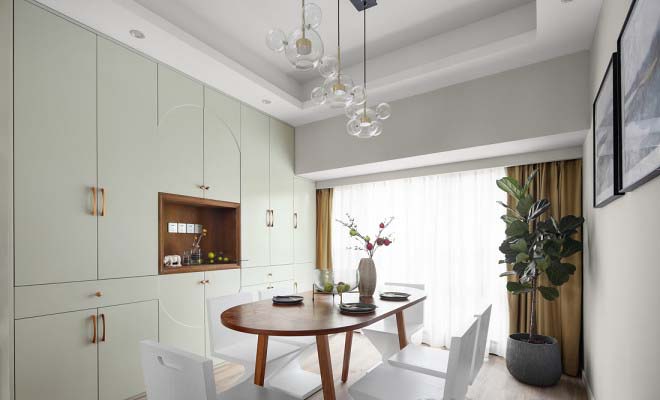 130平簡約風(fēng)家裝，將紛紛擾擾拋在腦后