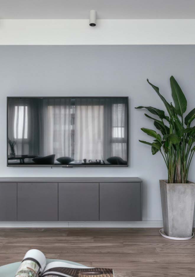 95平北歐風(fēng)家裝案例，暖色調(diào)小清新