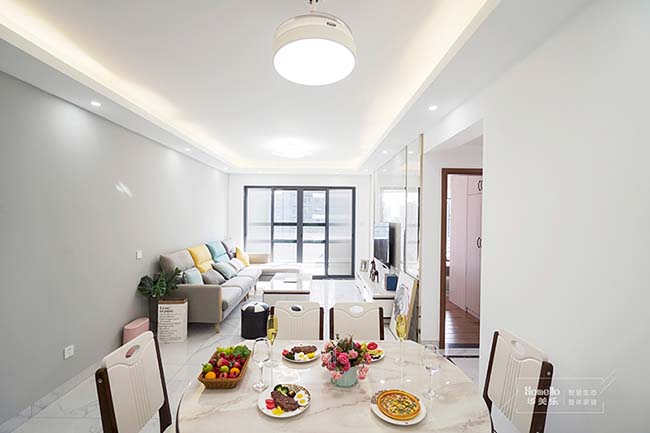 98平現(xiàn)代簡約風(fēng)實拍案例，樸實無華的宜家范！