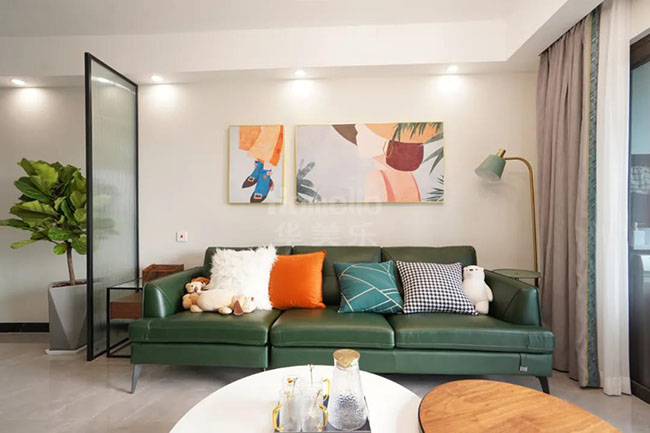 三室兩廳現(xiàn)代簡約，溫馨清新的居所，充滿煙火氣的生活